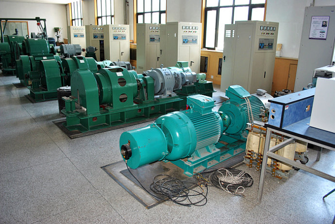 海晏某热电厂使用我厂的YKK高压电机提供动力